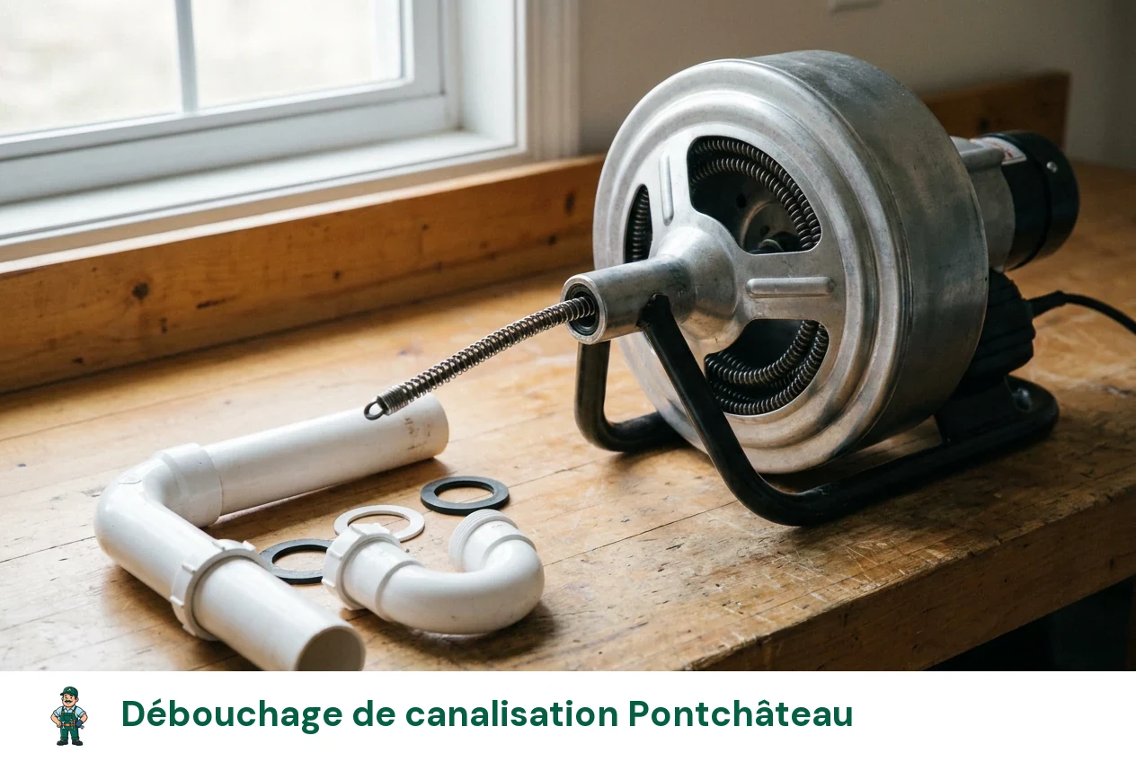 Débouchage de canalisation à Pontchâteau