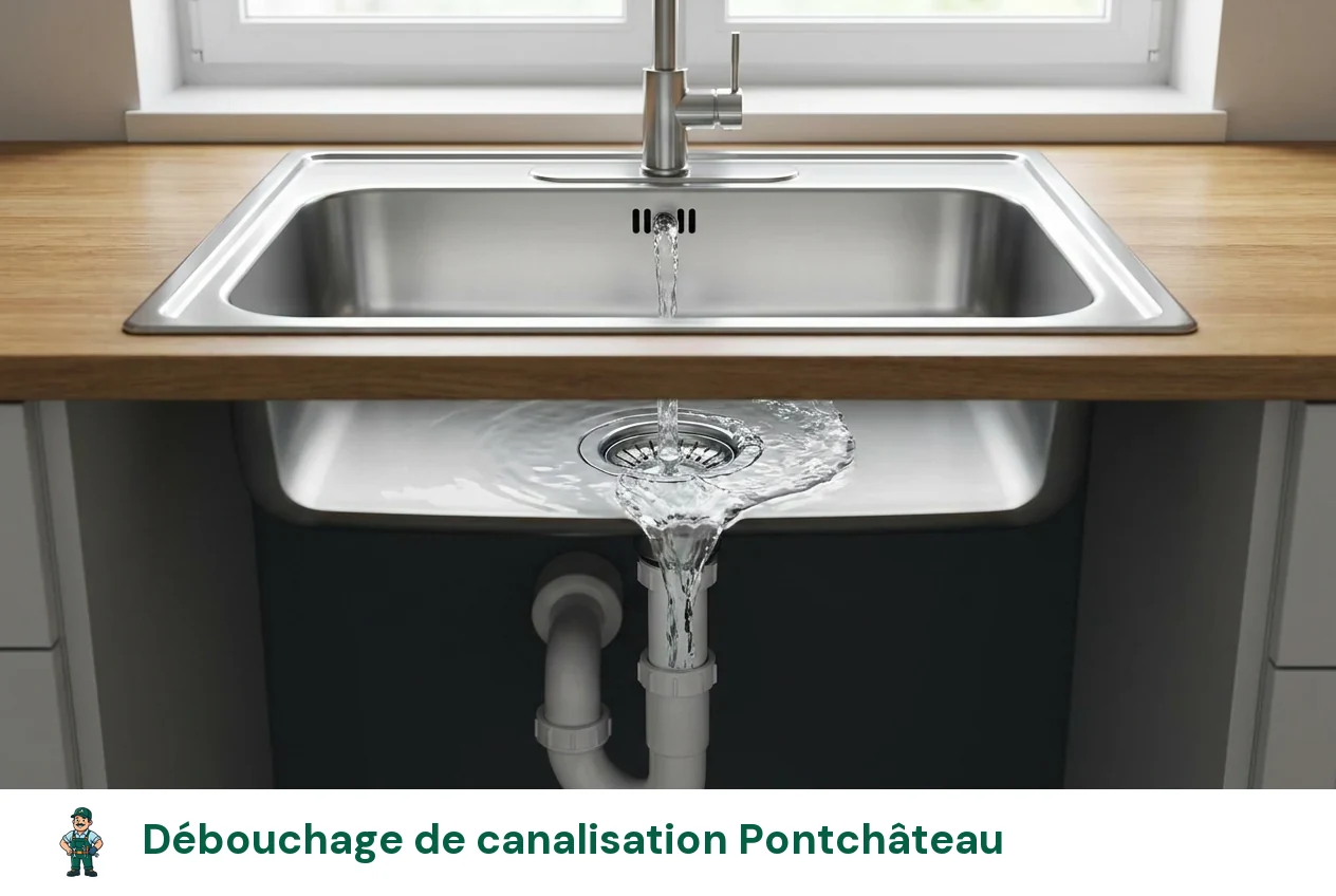 Débouchage de canalisation à Pontchâteau