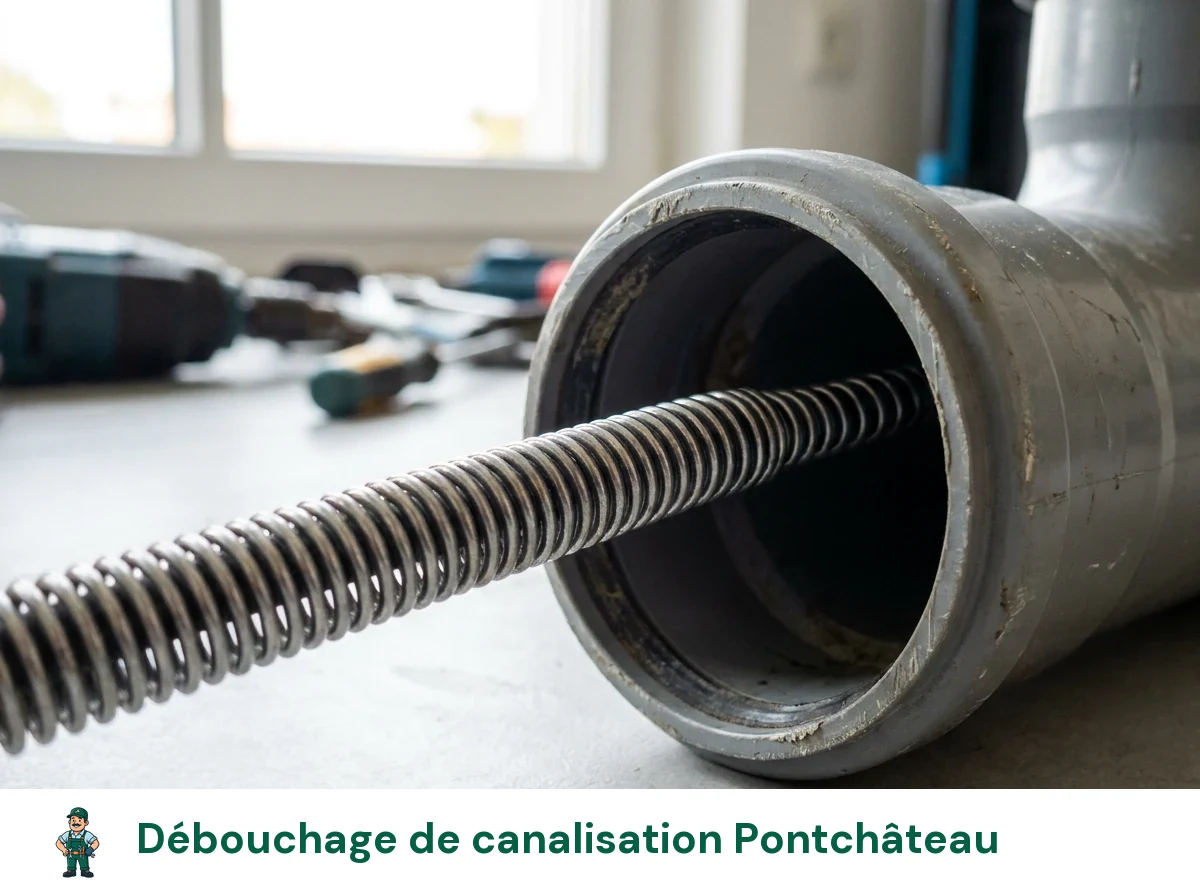 Débouchage de canalisation à Pontchâteau