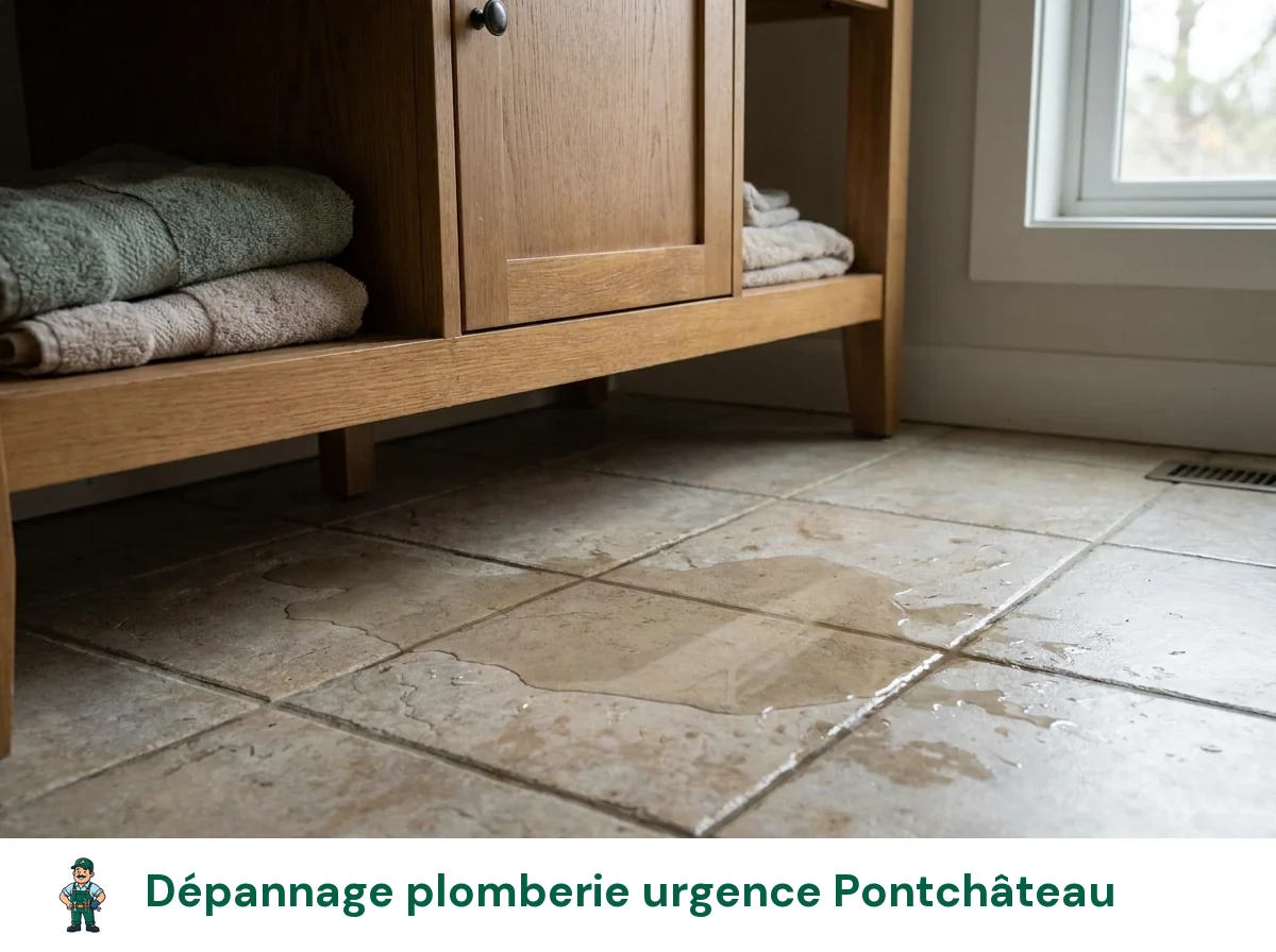 Dépannage plomberie urgence à Pontchâteau