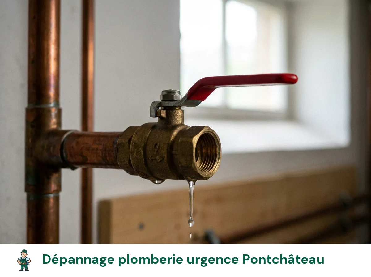 Dépannage plomberie urgence à Pontchâteau