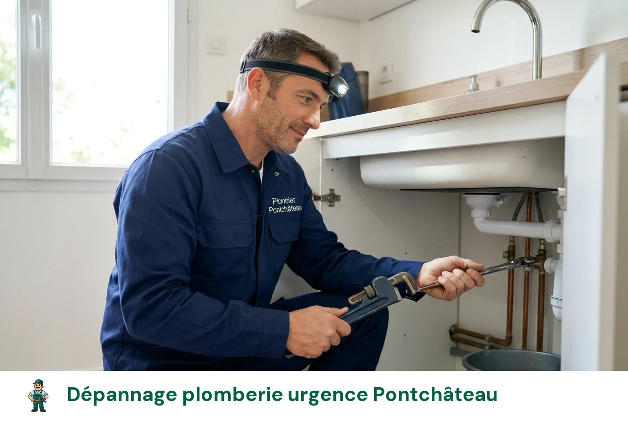 Dépannage plomberie urgence à Pontchâteau