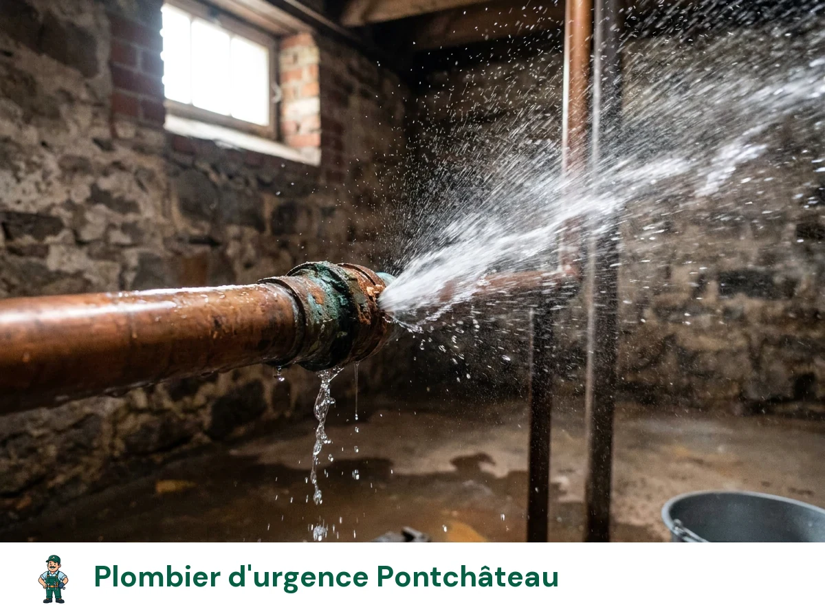 Plombier d'urgence à Pontchâteau