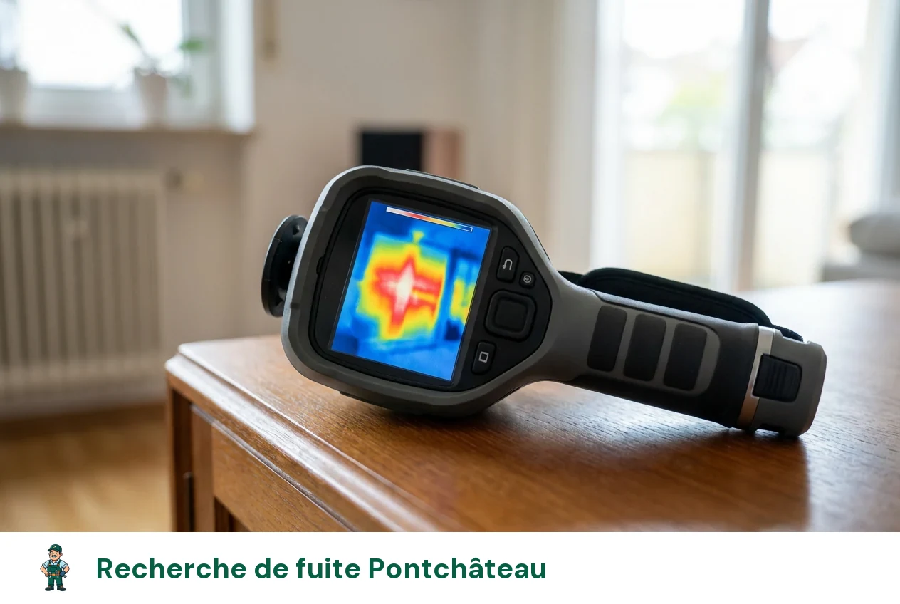 Recherche de fuite à Pontchâteau