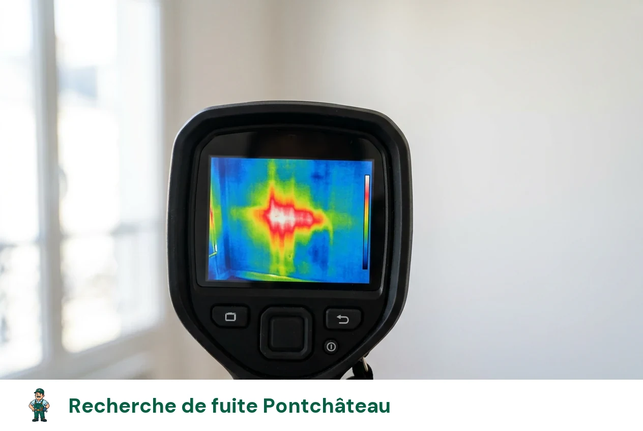 Recherche de fuite à Pontchâteau