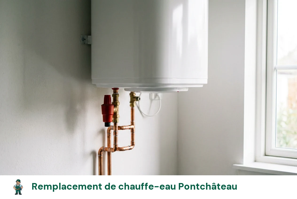 Remplacement de chauffe-eau à Pontchâteau