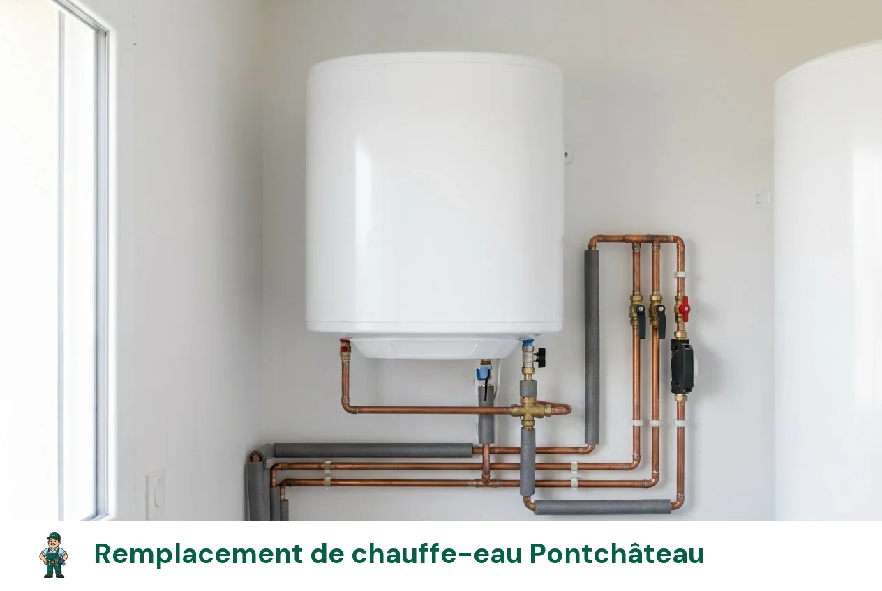 Remplacement de chauffe-eau à Pontchâteau