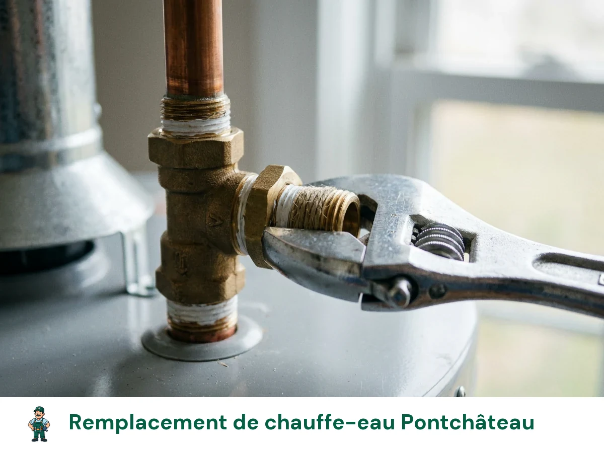 Remplacement de chauffe-eau à Pontchâteau