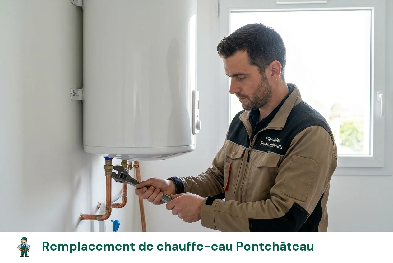 Remplacement de chauffe-eau à Pontchâteau