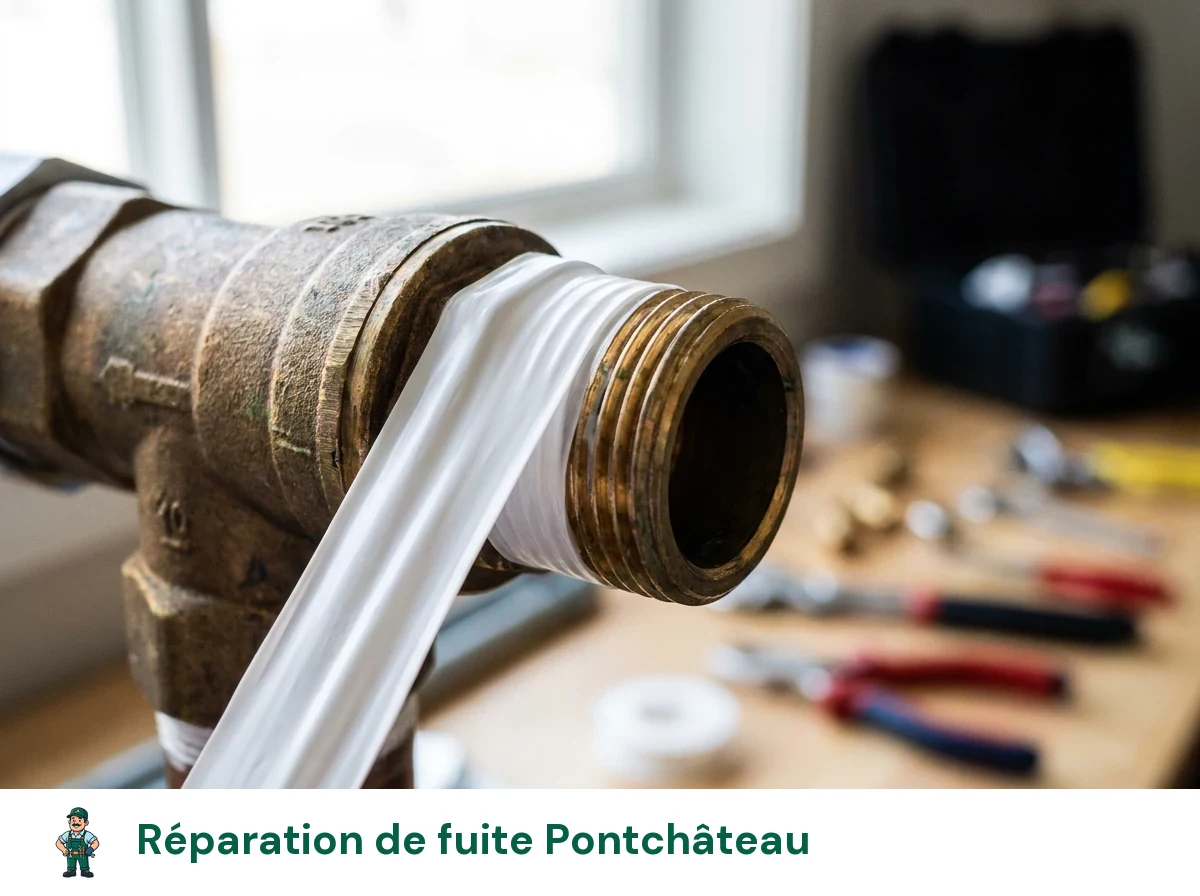 Réparation de fuite à Pontchâteau